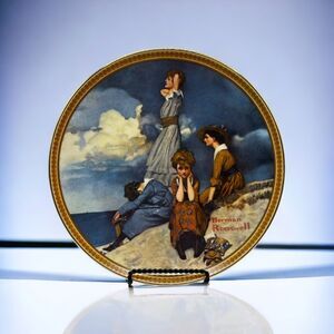 Knowles collectors plate Norman Rockwell, 2nd in the rediscovered Women Series